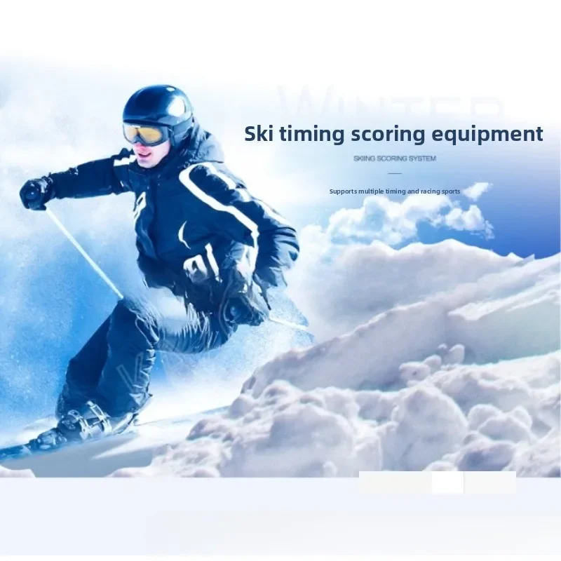Event timer, timer, ski training timer, ski timing and scoring equipment