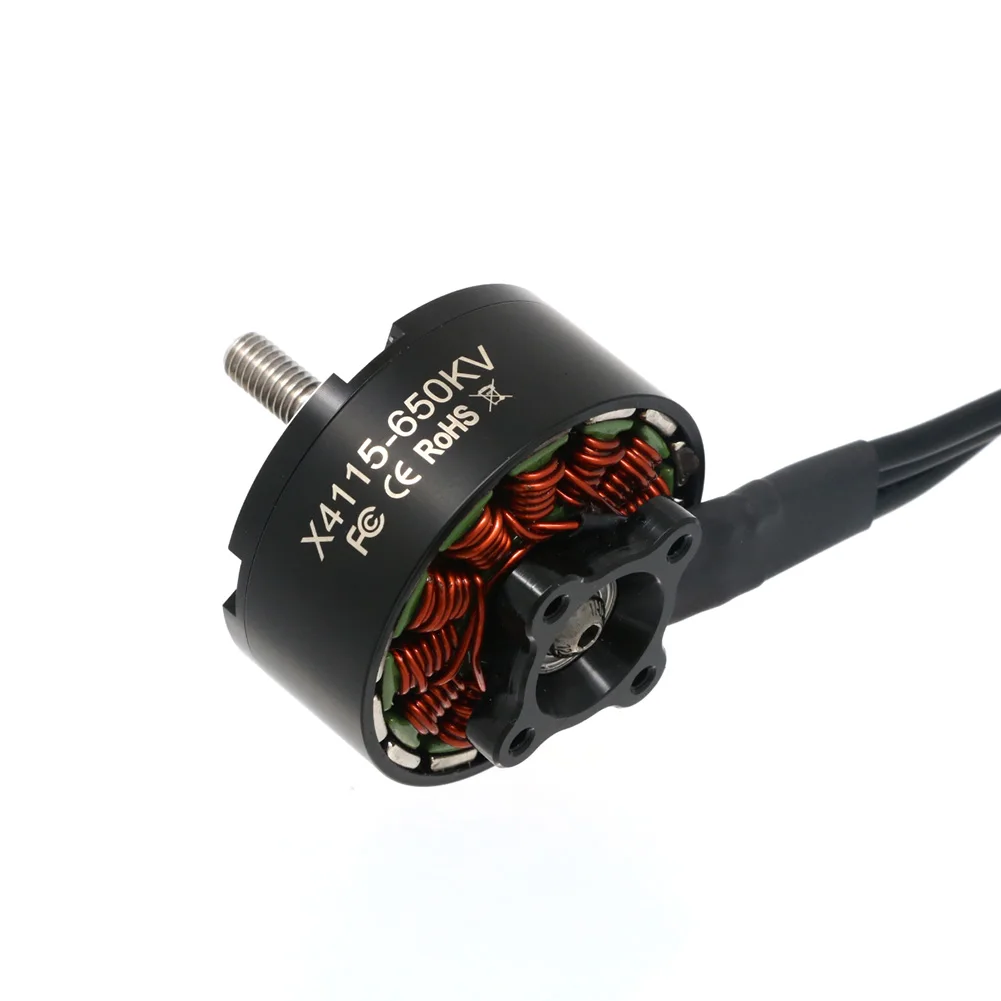4 stks UAngel 4115 X4115 650KV 400KV 3-8 S Borstelloze Motor Compatibel 13/15/16 inch Propeller voor FPV RC Racing Drone Model