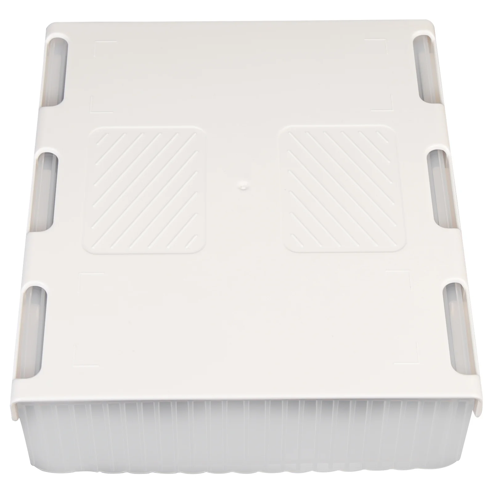 Adhesive Storage Box Under Desk Organizer with Drawer Style Design for Stationery Pens USB Cables Home Office School