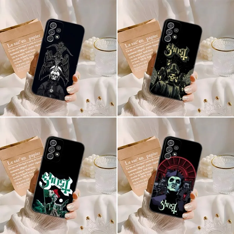 Ghost Heavy Metal Band Phone Case Accessories For Samsung A13 A31 A21 A02 A33 A22 A53 A52 A73 A32 A50 A20 A40 A23 Back Cover