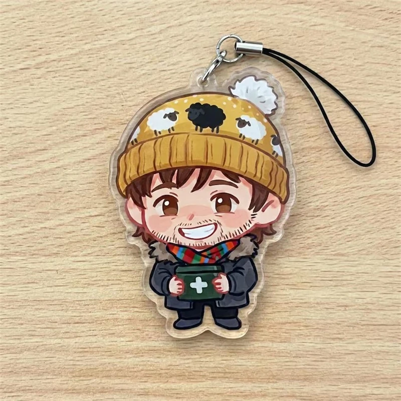 Resident Evil Bryan Inspired Phone Charm, Re Movie Fan Art, Anime Game Character Design Mobile Accessory