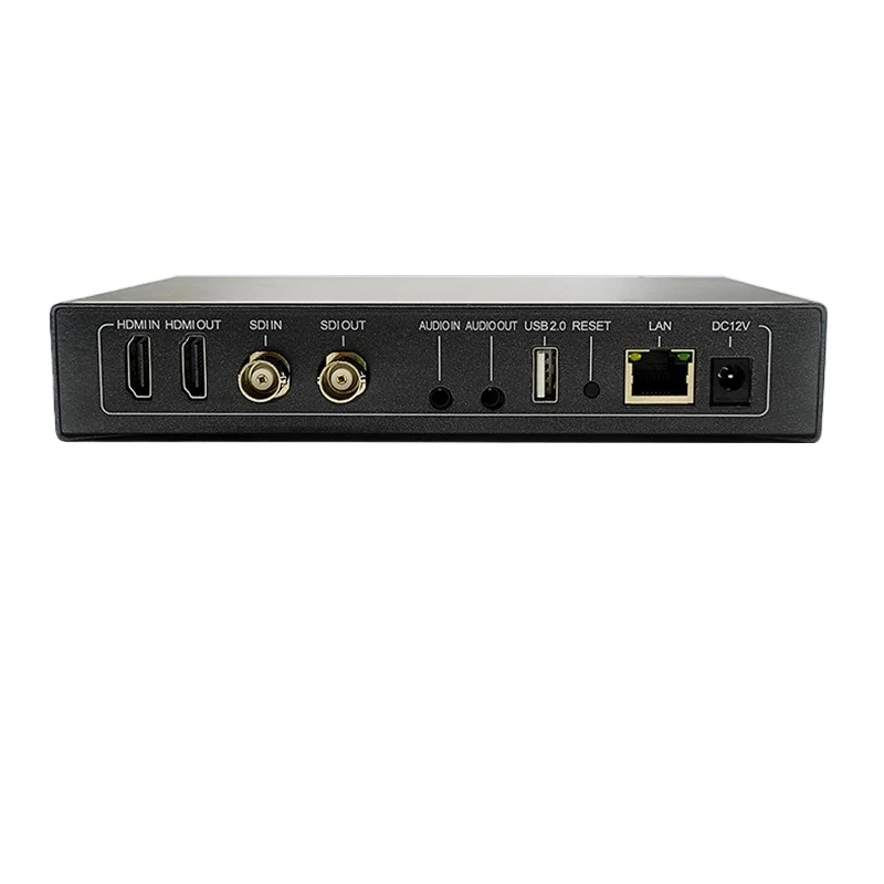 

4K30HDMI video encoder decoder HDMI + SDI one in one out, live streaming UDP multicast