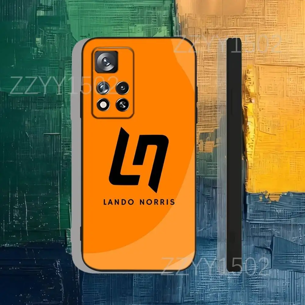 L-Lando F1-Norris CARS DRIVER Phone Case For Samsung S25,S24,Ultra,S20,S30,Plus,S22,S23,Ultra,Plus,5G Soft Black view 6