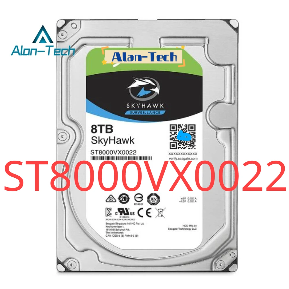 Untuk Sea-gate Serial New 8T Hard Drive 8TB Cool Eagle pemantauan komputer Desktop mekanik seri Port 8t kecepatan tinggi