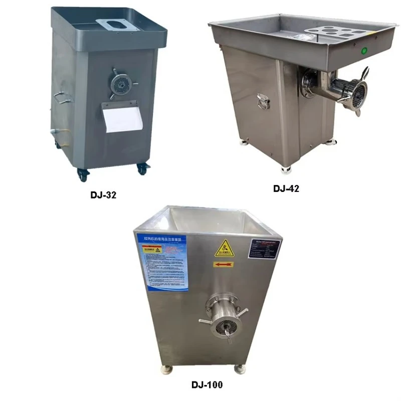 304 Stainless Steel Powerful Wholesale Industrial Customized Certified Dumpling Meat Chicken Bone Fish Frozen Fresh Meat Grinder