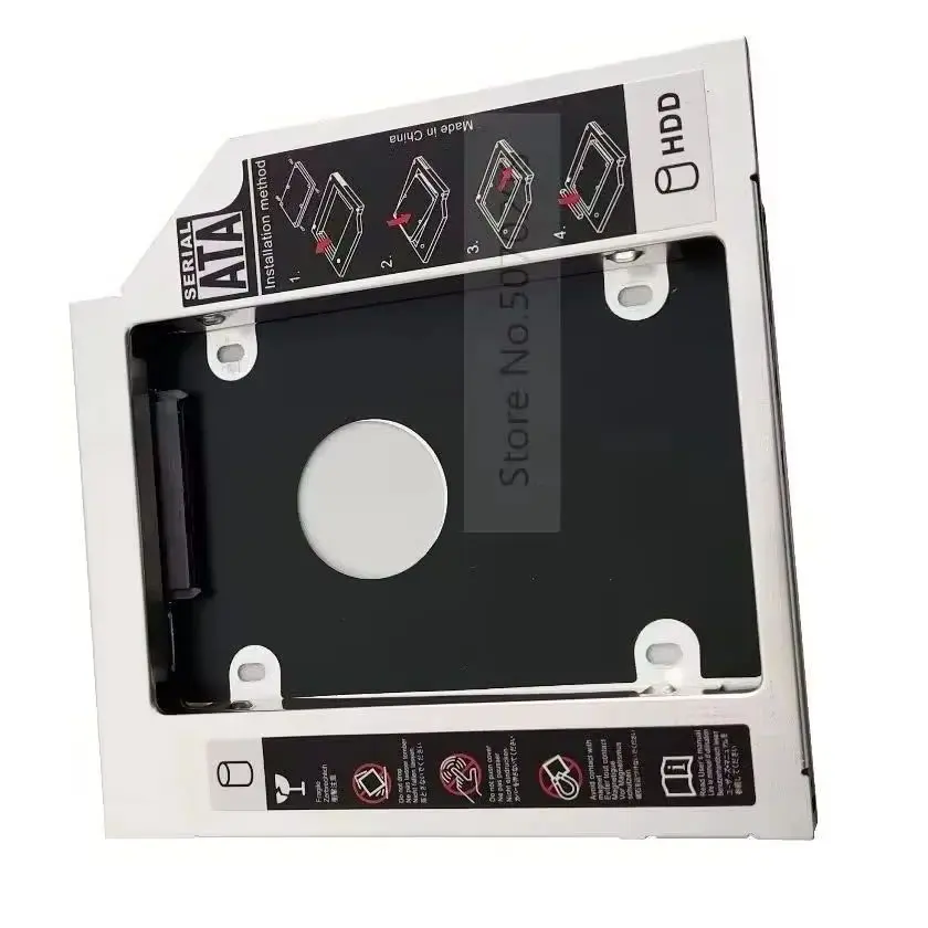 12.7mm 2nd HDD Hard Drive Optical bay Caddy Frame Bracket Adapter for Acer E1-471G E1-571G E1-521 E1-772G E1-771 E1-510P GTA0N