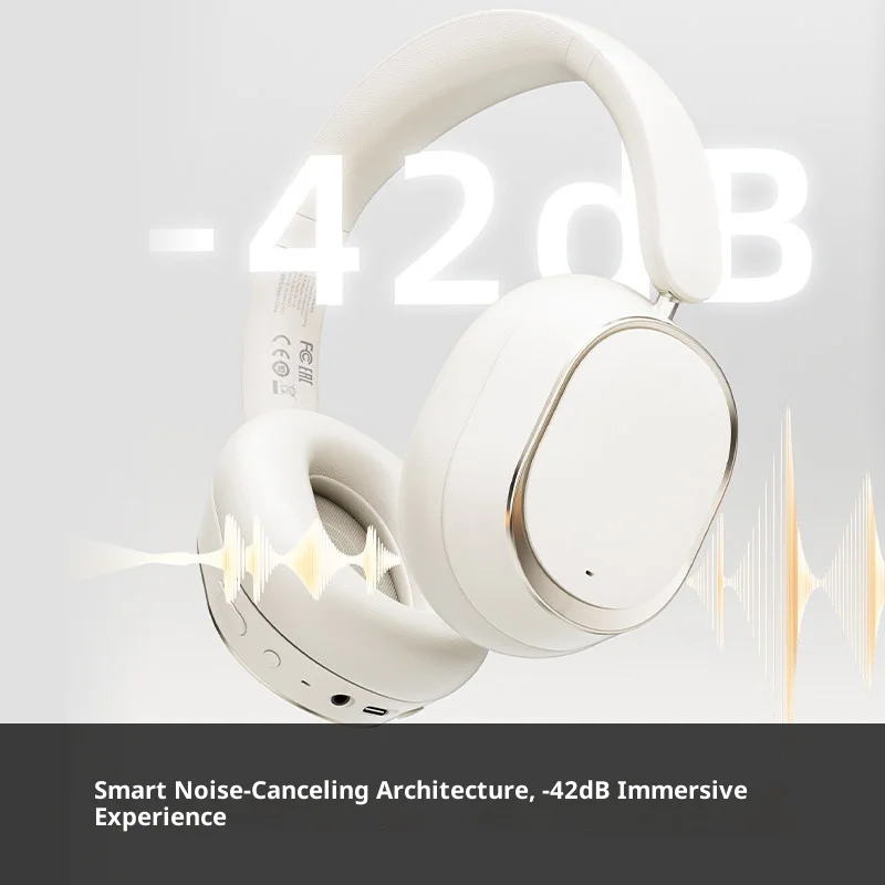 FiiO EH13 헤드폰 오버이어 무선 블루투스 다이나믹 ANC 소음 감소 LDAC HiFi 오디오 긴 배터리 수명 게임용 헤드셋