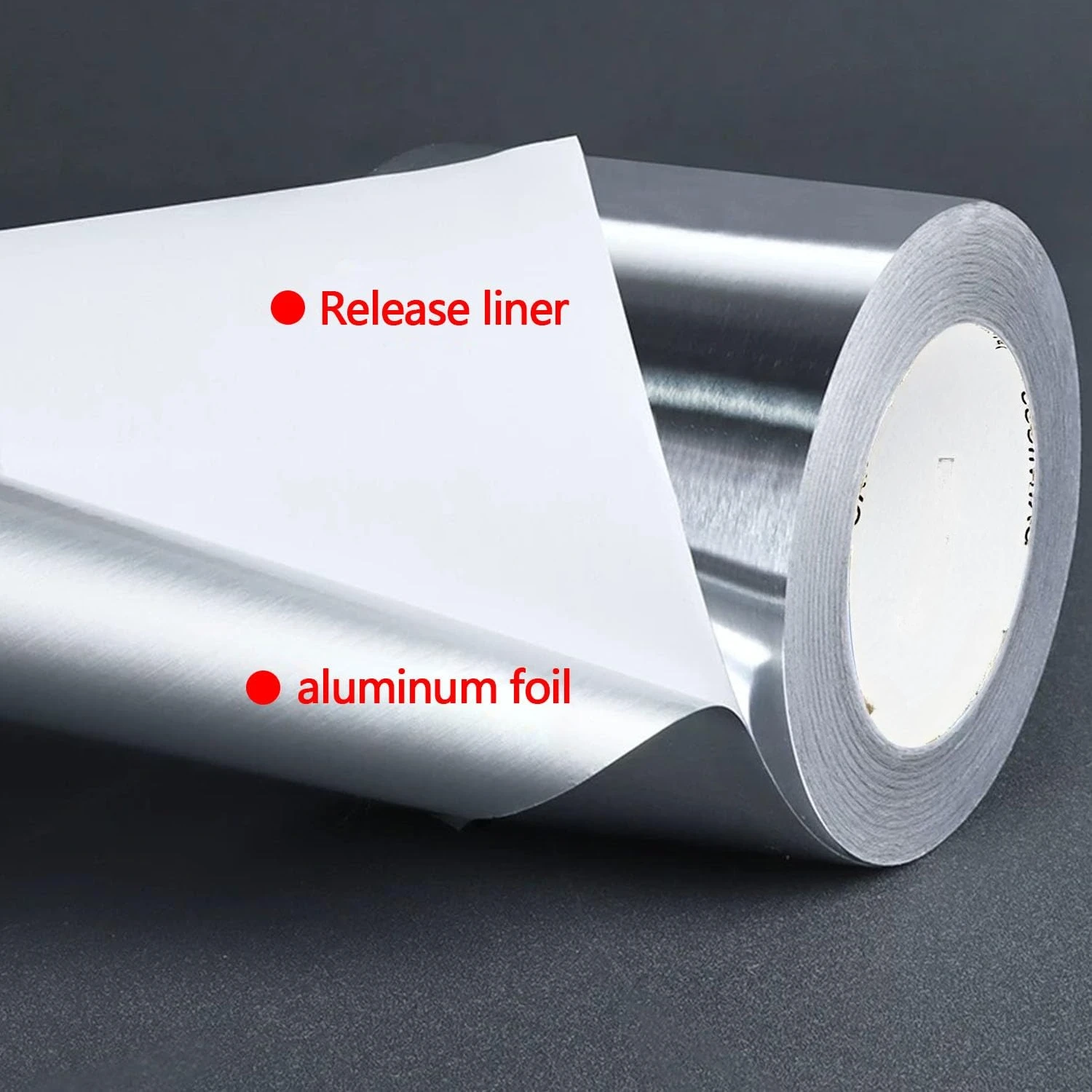 Silver Aluminum Foil Duct Tape,Heavy Duty,High Temperature Sealing and Patching,Perfect for HVAC,Air Ducts,Foamboard