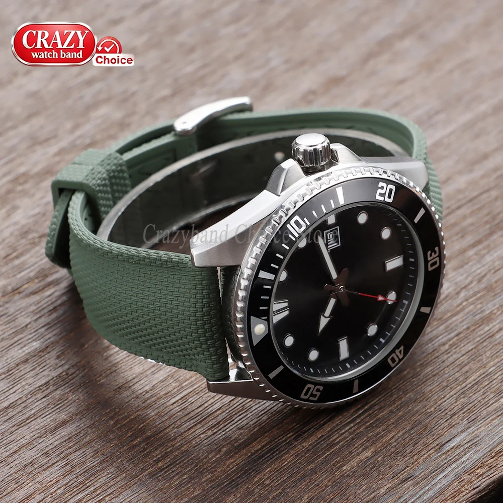 Tali Jam Tangan Karet FKM Baru - Rubber Strap Diver ulasan dan harga