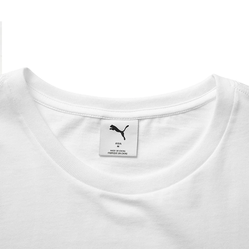 تي شيرت بوما أبيض للرجال والنساء رياضي كاجوال بأكمام قصيرة 69134102 #3