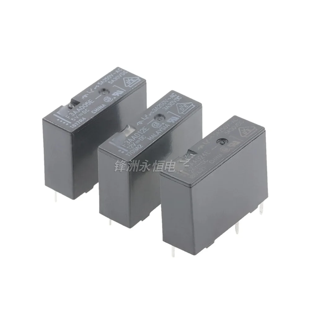 5 تتابع f3aa005e f3aa012e f3aa024e 5v 12v 24v 4pin