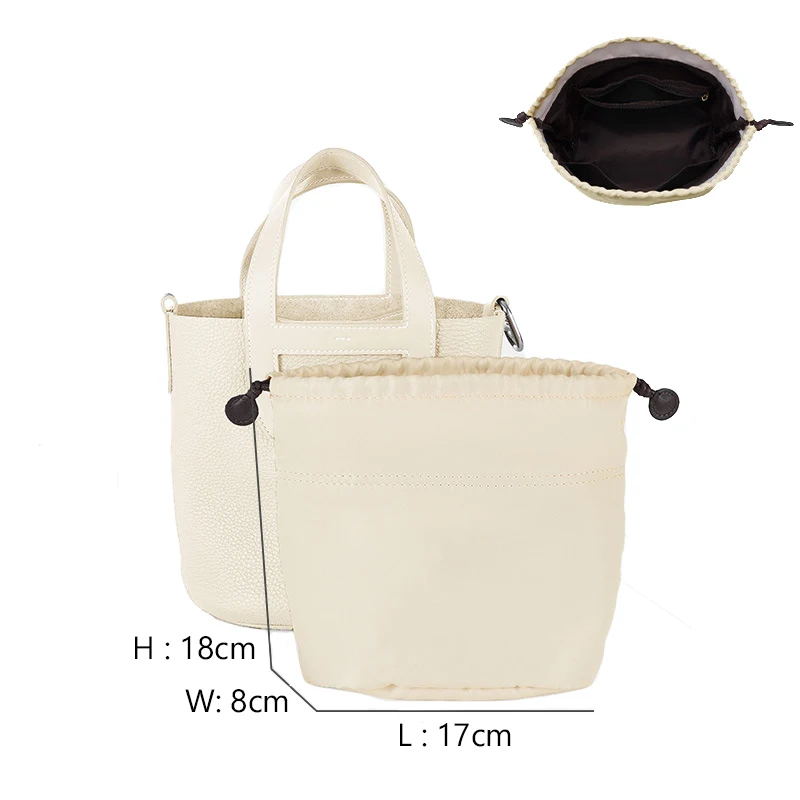 EverToner Purse Organizer Insert For H-In The Loop18 Bag Premium Nylon Makeup Bag Organizer Luxury Handbag Shaper