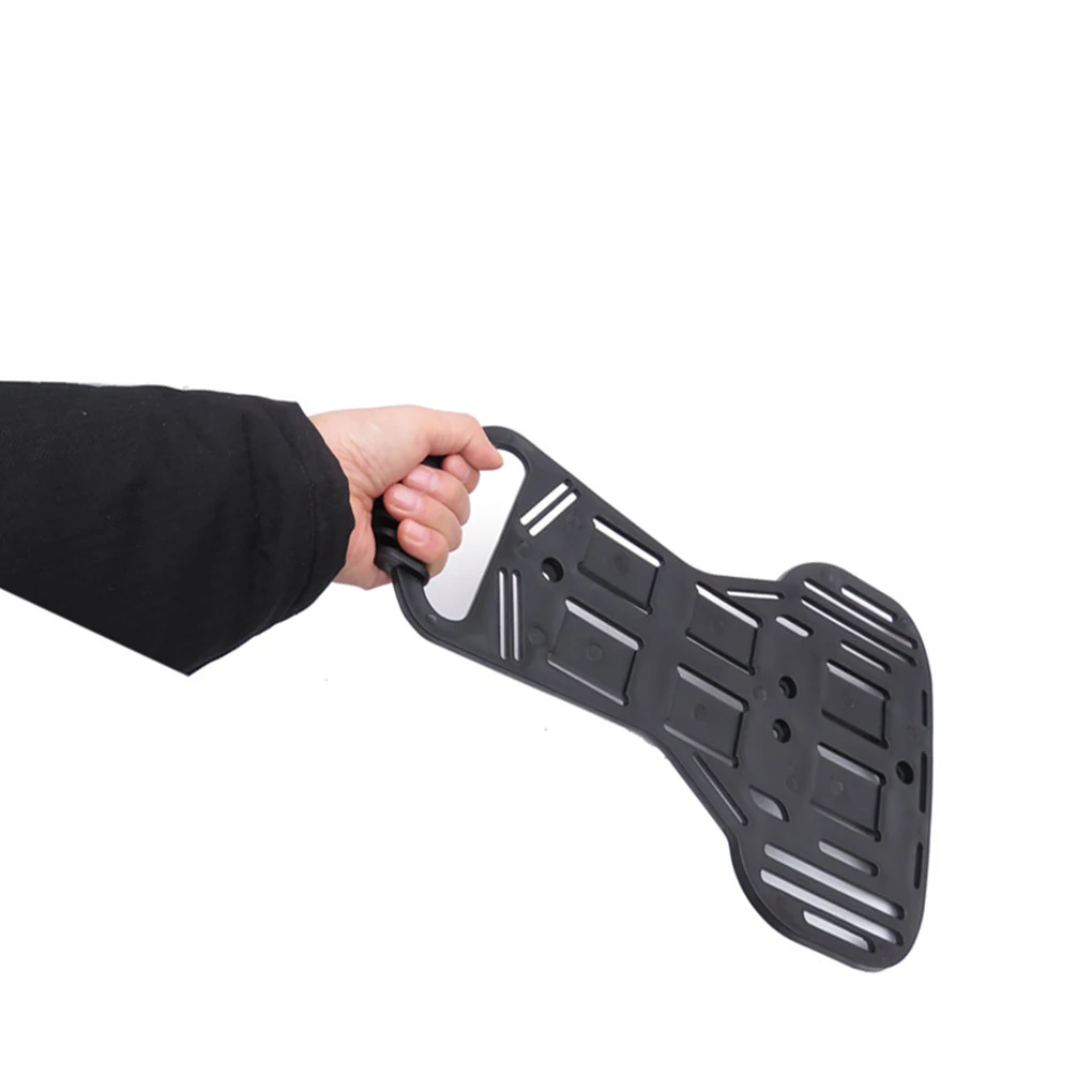 Diving Back Plate Bracket with Bottleneck Belt Screws PP Cloth Device