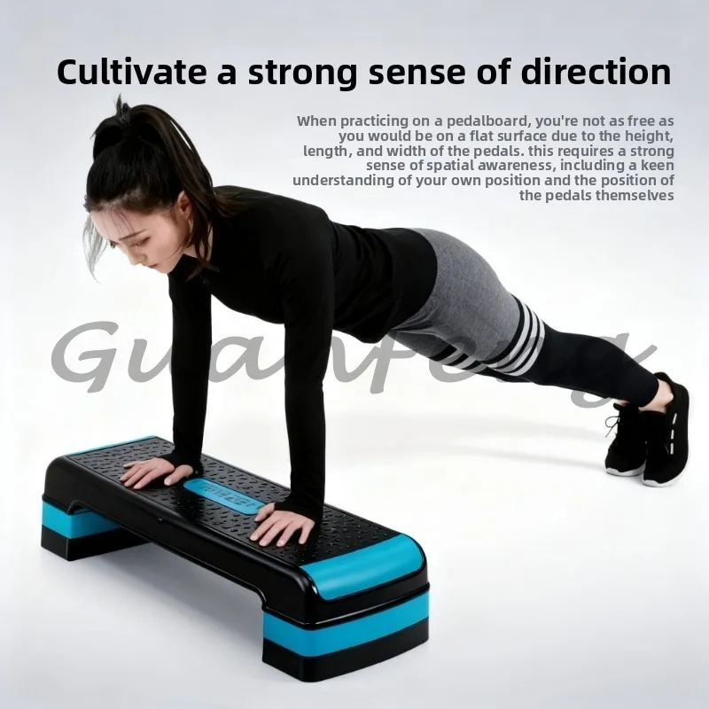 10/15/20cm Height Adjustable Aerobic Step Platform, Durable Exercise Stepper Step Board for Home Gym Cardio Fitness Workout