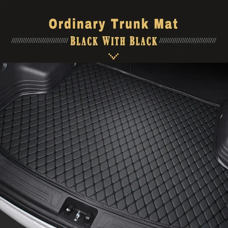 Car Trunk Mats For Hyundai Elantra 2012 2013 2014 2015 2016 Cargo Liners Carpets Interior Accessories Replacement Waterproof