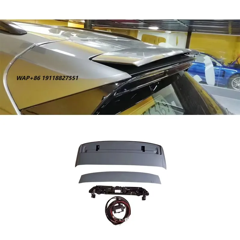 

Turbo Style Fixed Rear Wing and Tailgate Decorative Panel for 9Y0 2018-2024 Rear Spoiler Upgrade Modification