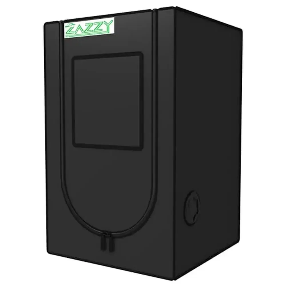 

Палатка для выращивания 24 x 24 x 36 дюймов, гидропонная майларовая светоотражающая палатка для сада, окно для наблюдения в темной комнате, простая сборка, регулируемый разъем