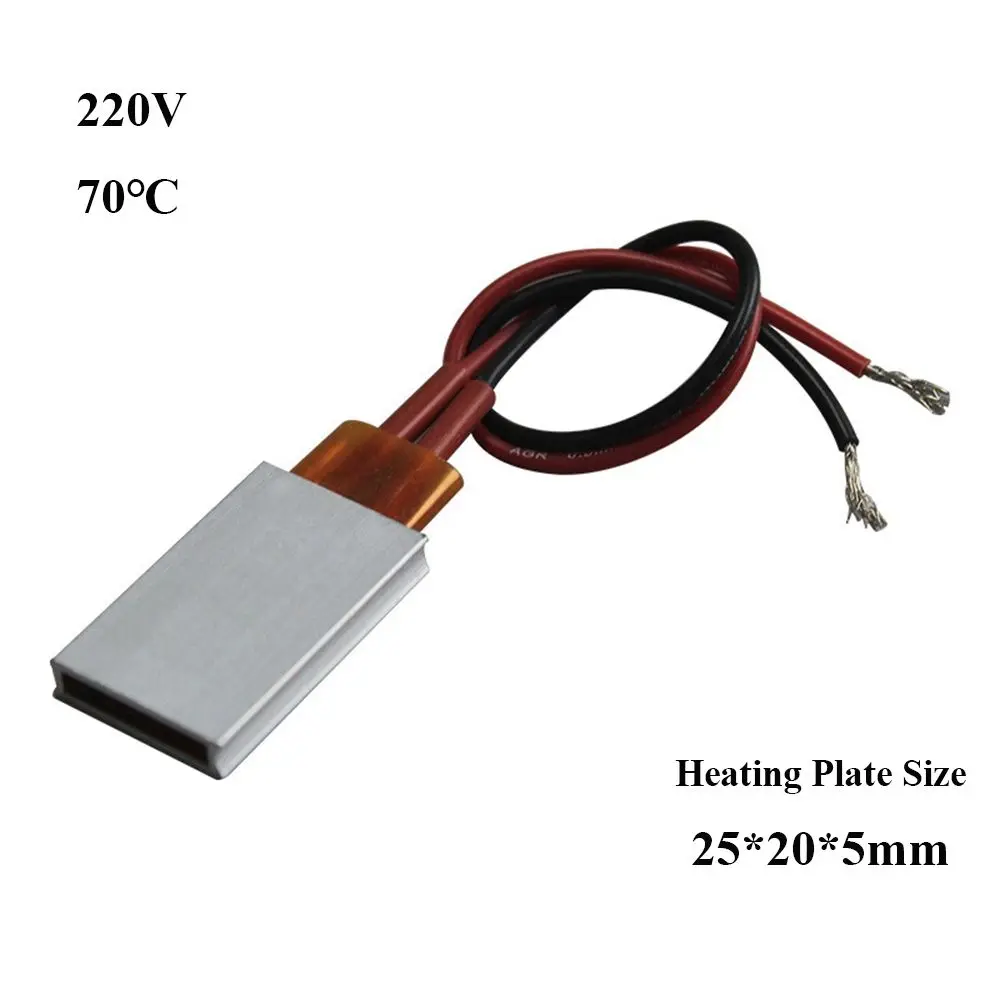 Нагревательные элементы PTC для фенов и плойек, 80-270 градусов Цельсия, 12/24/36/48/110/220В