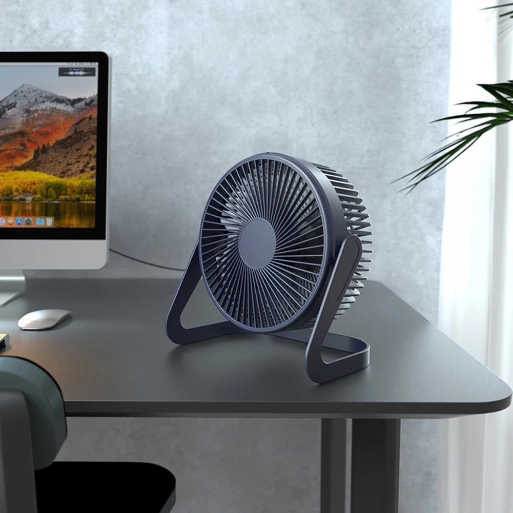 

Usb Small Fan Desktop 8 Inch Plug-In Mini Mute Office Student Dormitory Desktop Small Electric Fan
