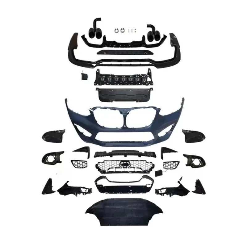 High Quality Automobile Body Kit S Seri G0 Upgr To X4M Front Grille/Lip Rear Diffuser Top Spoiler Tail Throat