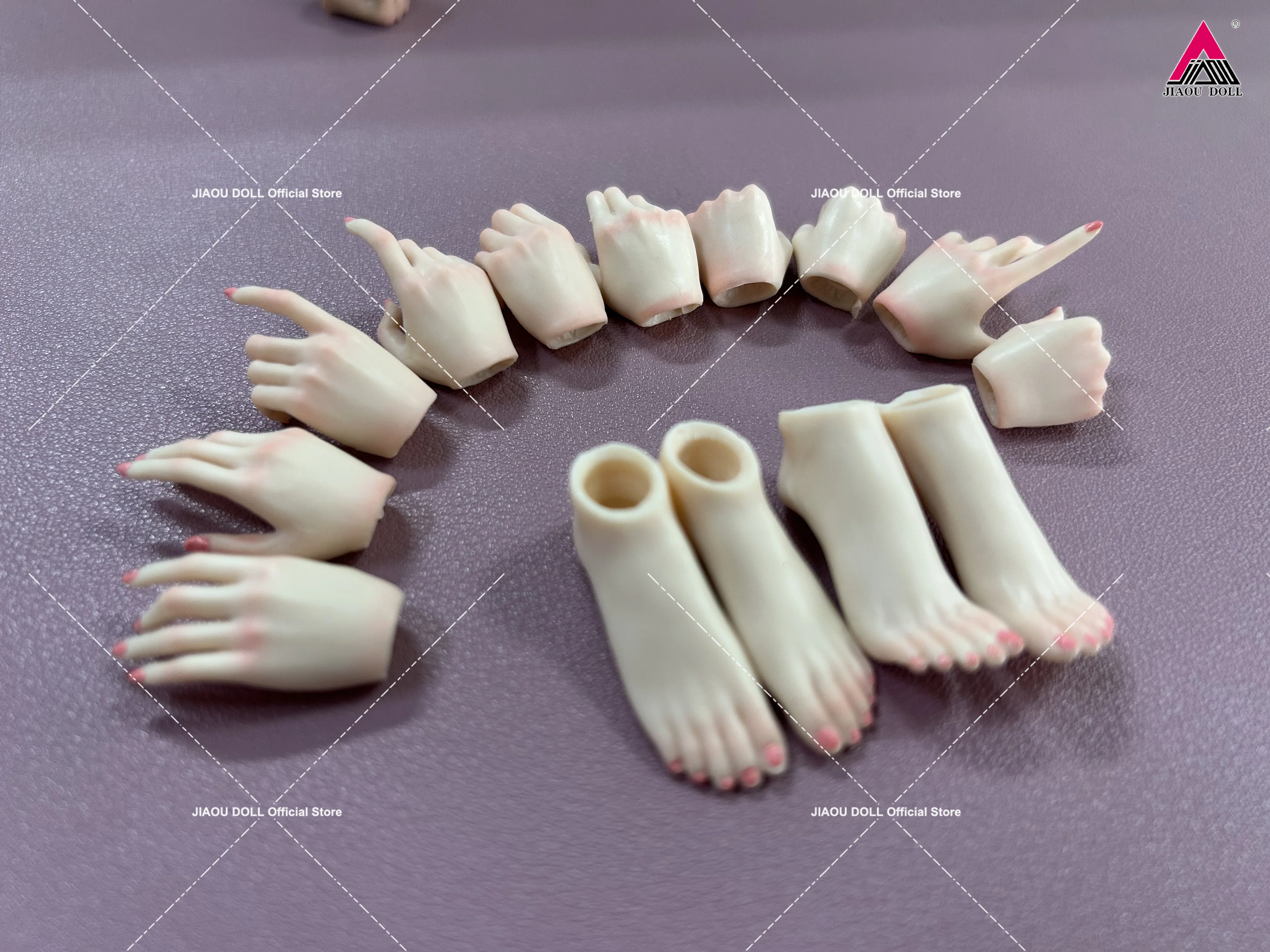 1/6 Scale Female Makeup Hand Shape Gesture Foot Model Body Accessories Fit 12\'\' Action Figure Body Doll