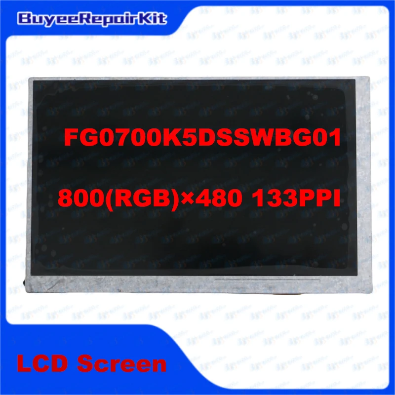 

Matt 60Hz FG0700K5DSSWBG01 40pins 7" 800*480 TFT-LCD Screen Industrial Control Panel