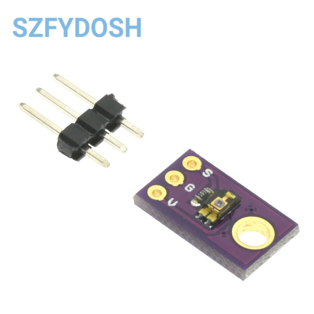 TEMT6000 Sensor de luz Visible analógico módulo de luz ambiental para Arduino, Raspberry Pi, monitoreo de intensidad de luz