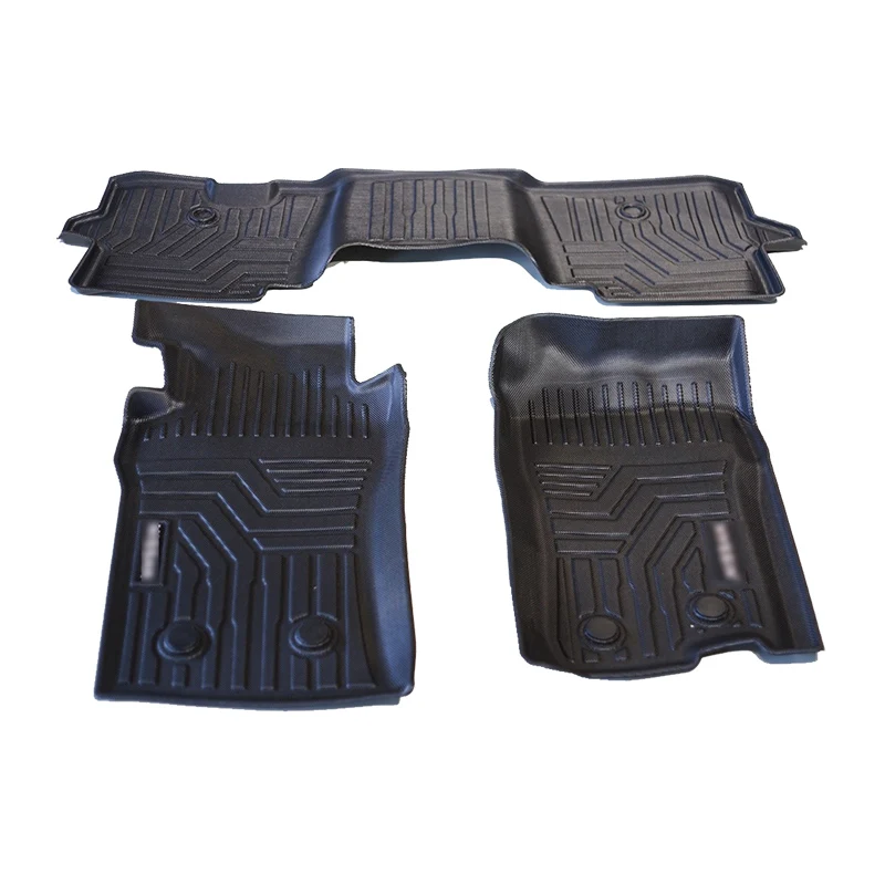 Waterproof Floor Mat For Nissan Patrol Y60 Carpets TPE Thicken Left Ludder Car Foot Mats Patrol Y60 Accessories