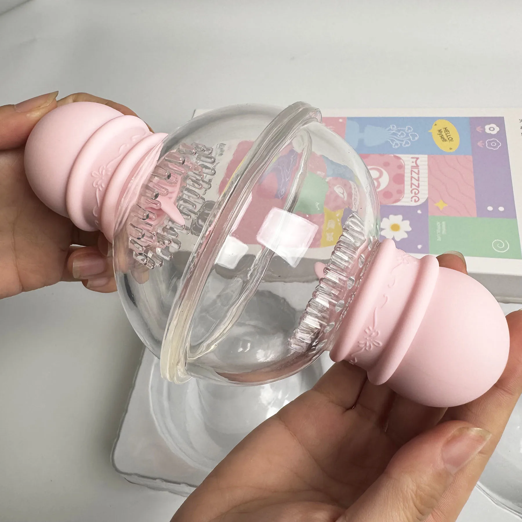 الثدي ​   توسيع مص هزاز دوران مضخة تفريغ غطاء الصدر مصاصة للنساء الحلمة تحفيز لعبة الجنس الاستمناء