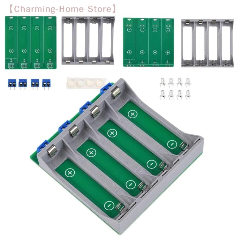 【M】1 Set 4/8-Channels Battery Capacity Internal Resistance Tester Battery Stand 21700 Battery Holder For Power Detector Tester
