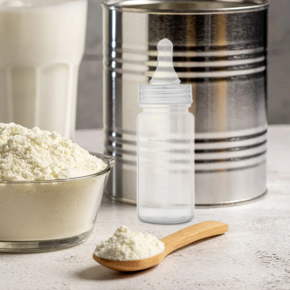 4개입 아기 우유병 일회용 신생아 병 0-3개월 간편 세척 세척 필요 없음 바쁜 부모님들에게 이상적