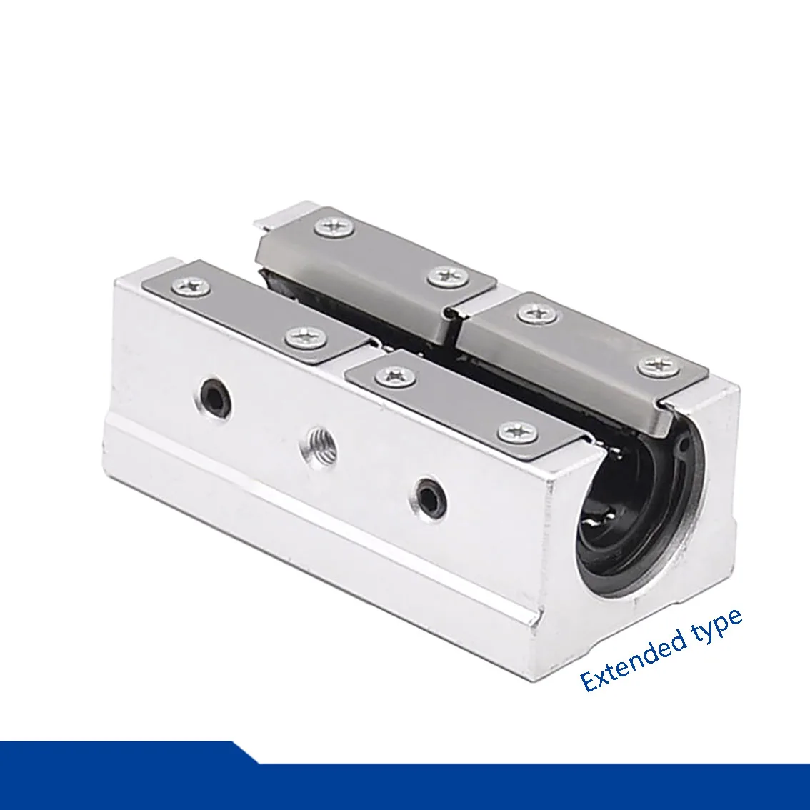 1Pcs Linear Bearing SBR12LUU SBR13LUU SBR16LUU ~SBR40LUU Extended type Linear Slider For CNC Router SBR Linear Guide Rail