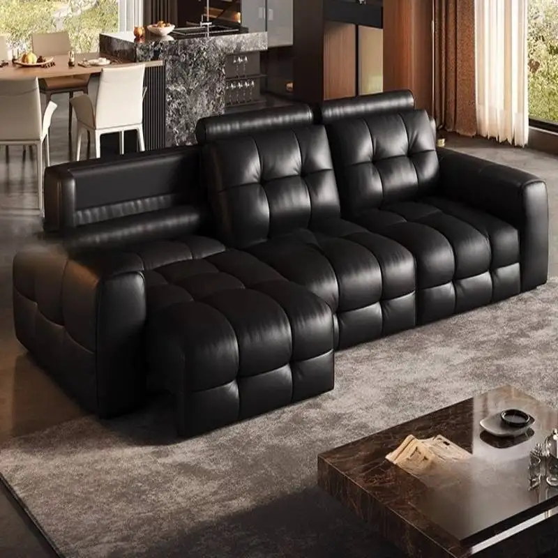 デザインホワイト電動リクライニングソファ ブラウン 中国製 ヨーロッパ品質 リビングルームソファ 高級モダン ディヴァーノ ソッジョルノ 家具