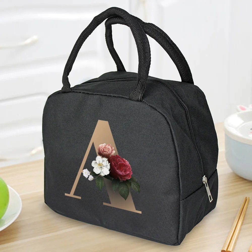 Lunch Bag for Kids Women cooler bag Insulated Portable Canvas Bags Thermal food Container Work School Picnic Dinner Handbag