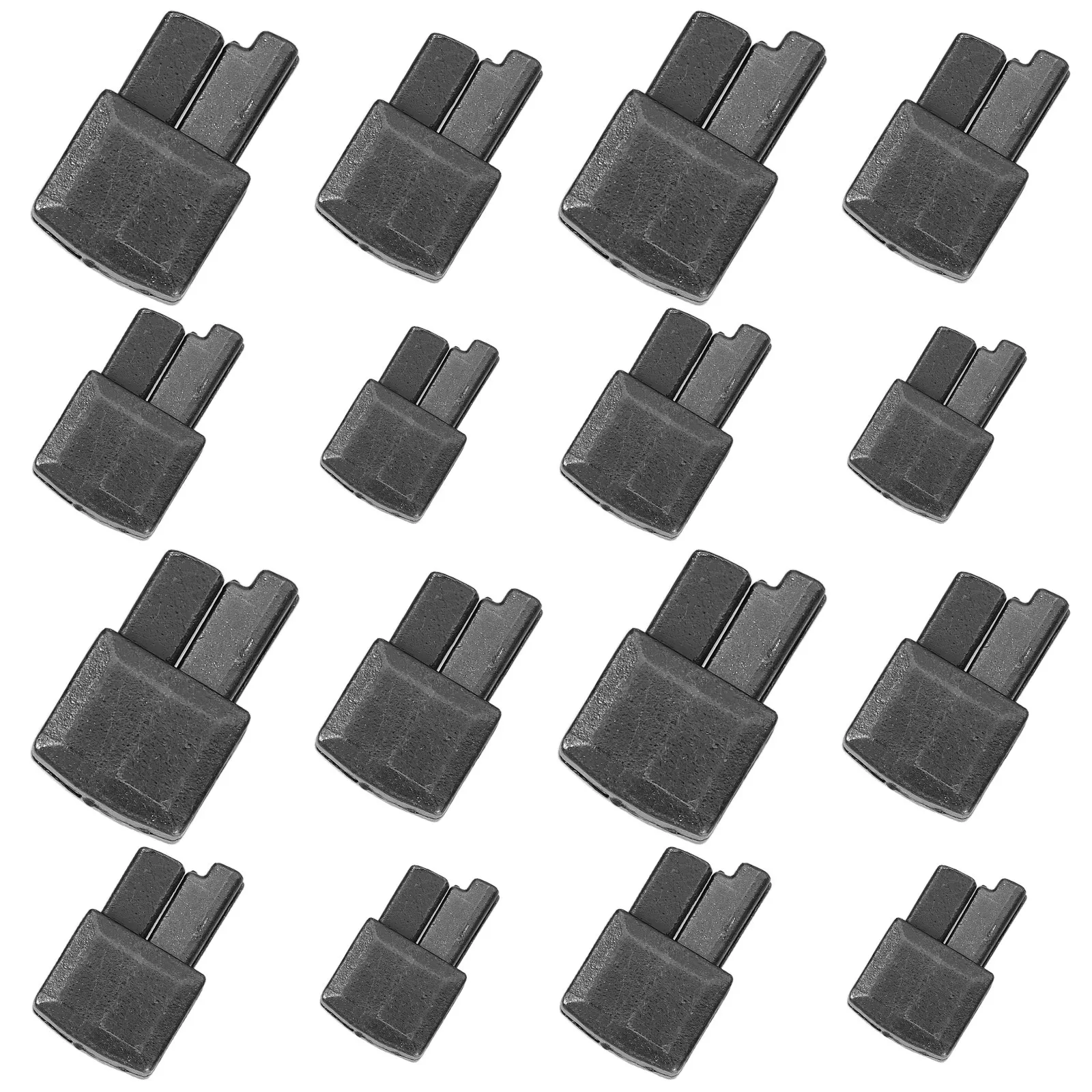 

16 комплектов: Набор для ремонта молний, металлические ограничители-замены для курток, сумок, багажа, одежды, замена бегунков молний и ограничителей