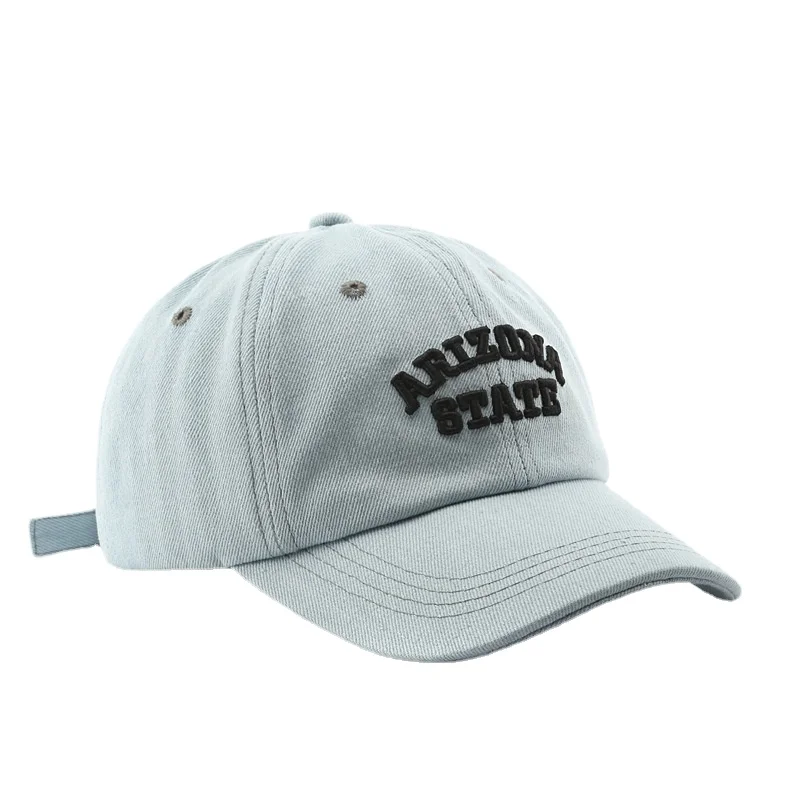 Cotton Denim Baseball Cap for Men and Women Fashion Soft Top Hats Casual Snapback Hat Summer Sun Cap Dad Hats Unisex
