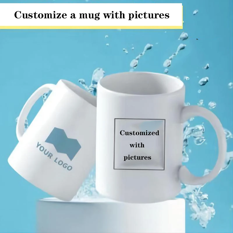 

[Customization] 1 picture mug, innovative men's and women's customized gifts, Christmas and Halloween gifts