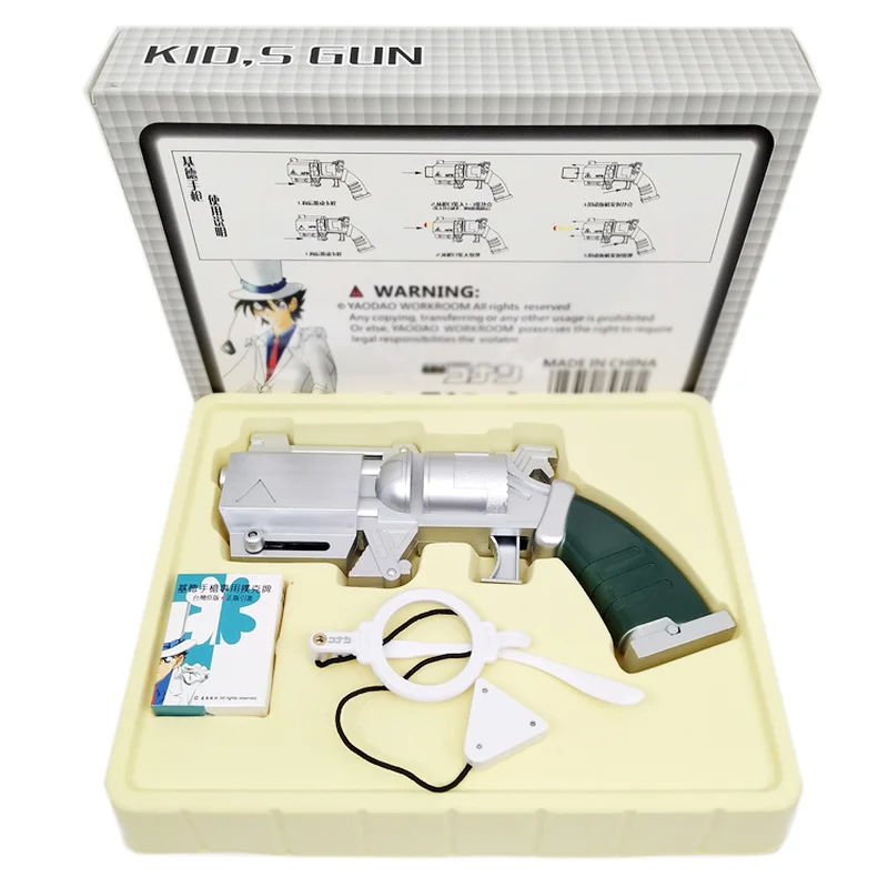 Anime conan borboleta nó trocador de voz modelos laser kuroba kaito óculos lupa cosplay acessórios conjunto crianças presente