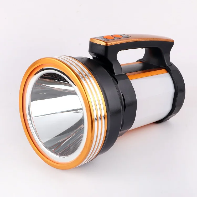 Portable Powerful High Lumen Built in 3000mAh Battery Flashlight Work Light Spotlight LED Searchlight