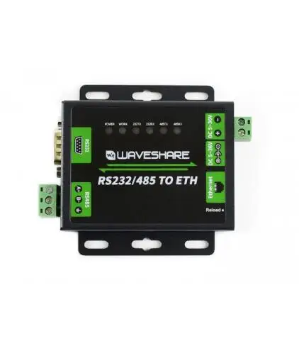 Waveshare RS232/485 TO ETH Industrial RS232/RS485 to Ethernet Converter