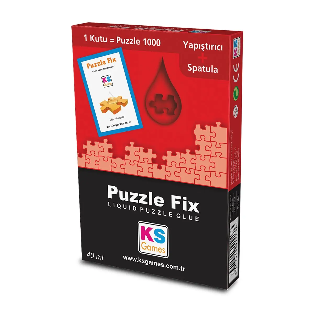 228 KS Puzzle Fix/adhesive + Spatula