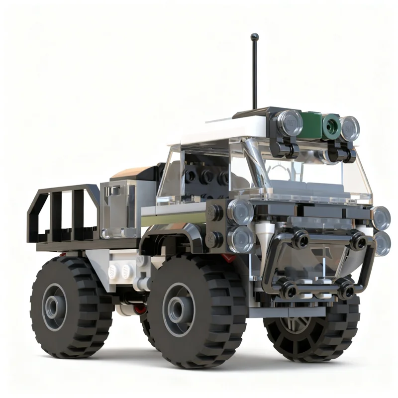 176pcs MOC Space Aardwolf Utility Rover Platform Model Building Blocks Christmas Gift DIY Assemble Brick Art Craft Idea Birthday