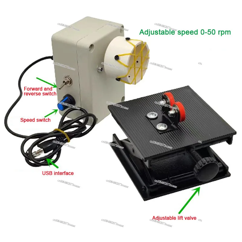 Rock Fishing Rod Epoxy Gluing Machine Guide Ring Automatic DIY Winding Machine