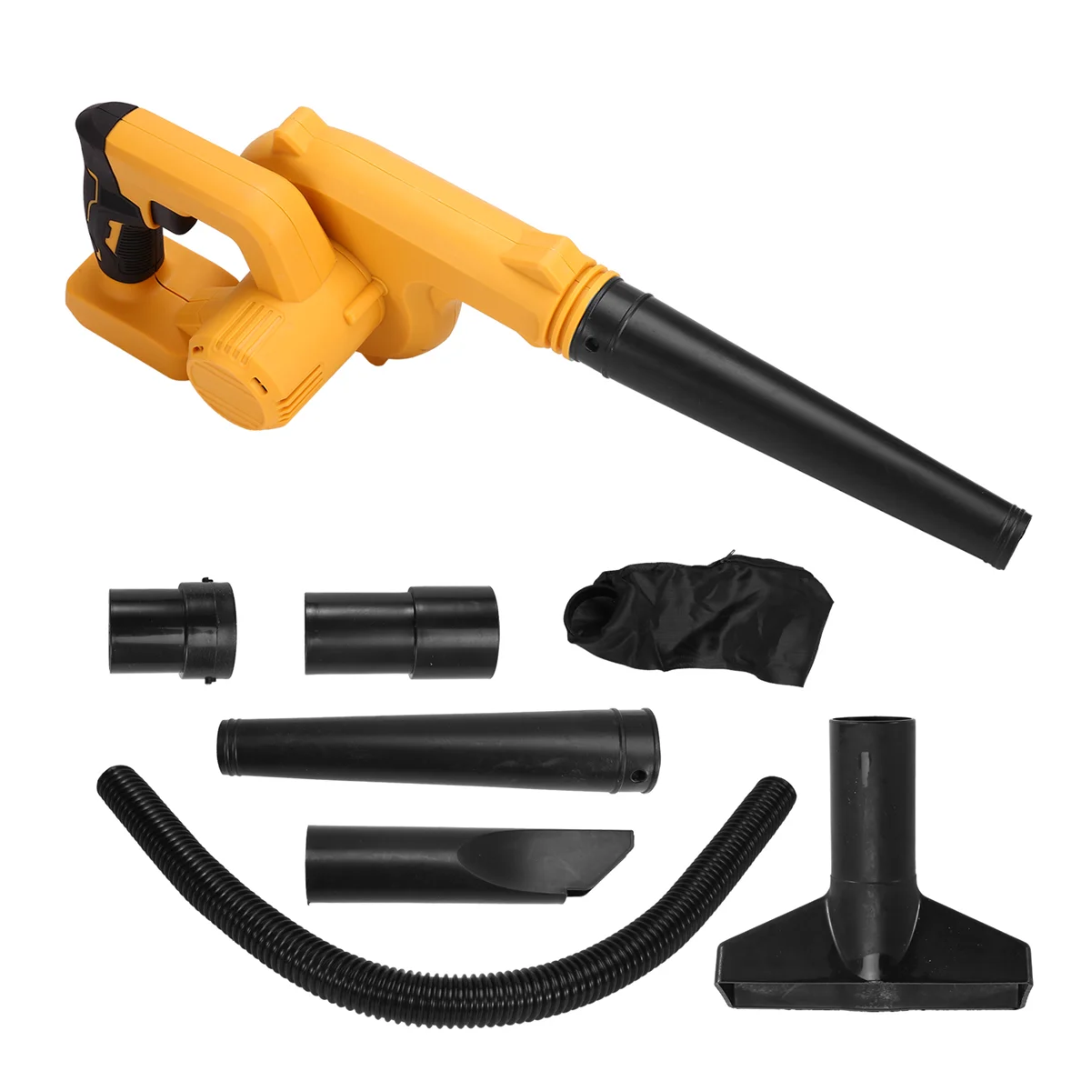 New Brush Cordless Leaf Blower for DeWalt Battery 2-In-1 Air Blower & Vacuum (No Battery)