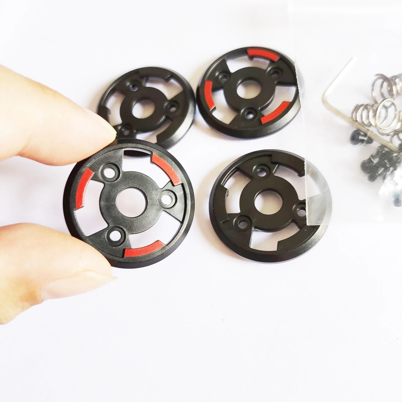 Motor Hélice Base com mola e parafusos para DJI FPV Braço, CW,CCW Blade, Drone Repair Parts