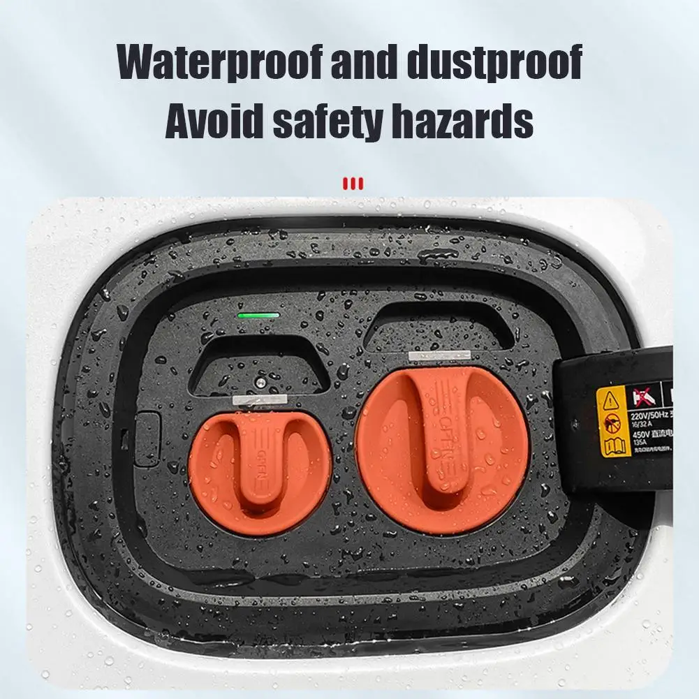 

For Trumpchi GAC S7 2025 2026 Car Charging Port Cover Charging Port Silicone Waterproof Protective Cover Auto Accessories