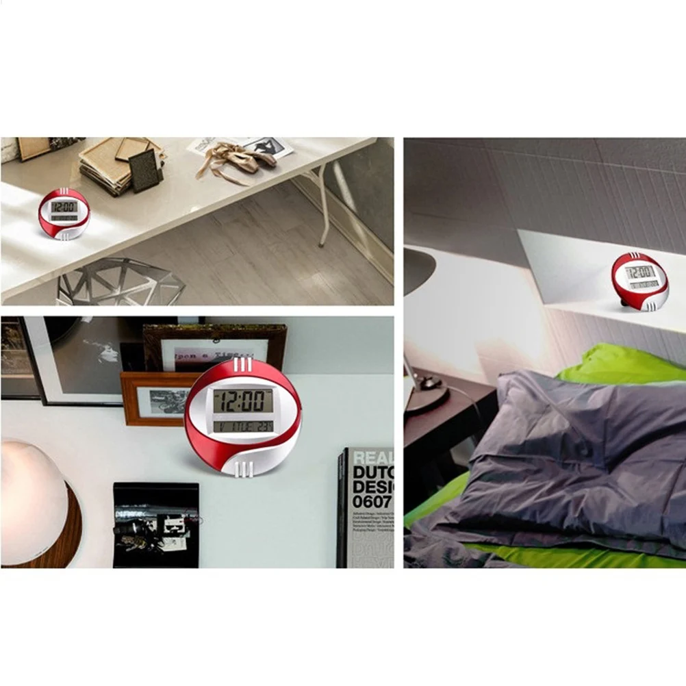 

Led Large Display Digital Wall Clock Desk Alarm With Temperature Humidity Monitor Extra-Large Screen For Home Office