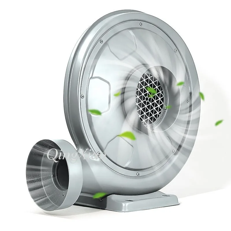 Medium Pressure Centrifugal Blower 220/380V Strong Air Fan for Woodworking Dust Fume Extraction Industrial Vacuum Suction Blower