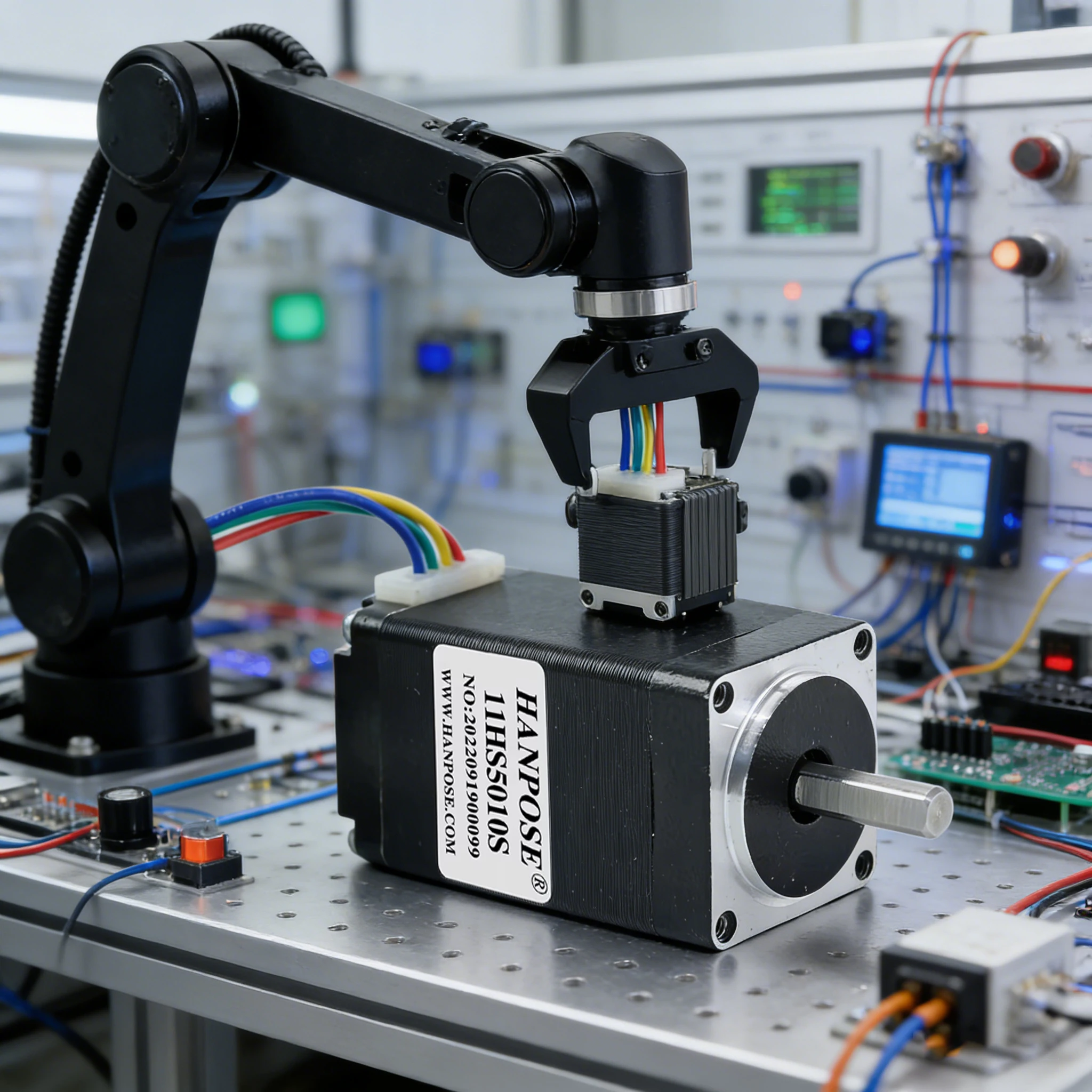 

Шаговый двигатель NEMA11, 4-проводной, 0.17 Н·м, 50 мм, 11HS5010, 1.8 градуса, 50 мм, шаговый двигатель постоянного тока для различных приборов, 28-контактный шаговый двигатель