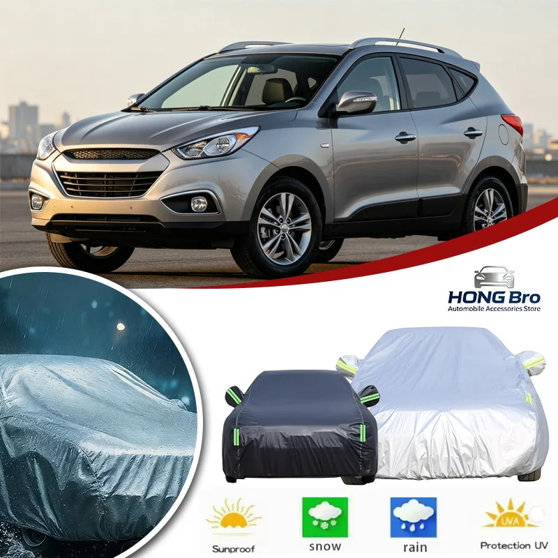 

For Hyundai Tucson MK2 ix35 2010-2015 Outdoor Full Car Cover, Snow Protection, Sunshade, Waterproof & Dustproof Exterior Car C